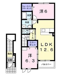 テラエスペランサ　Ａの物件間取画像